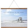 Plakatliste, Wood Poster Hanger, mørk bøg, magnetisk