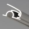 Plakatophæng, Poster Clamp Set, 25 mm aluminiumsprofil
