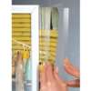 Slide-in ramme dobbeltsidet horisontal, med 25mm aluminium profil, sølv - A3