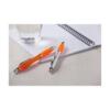 Billig plastpen med logotryk,