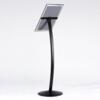 City Sign Plast, sort stander, dobbeltsidet