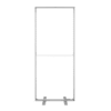 Lysramme LED, 2-sidet, 100x200 cm, profil 6.5 cm