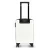 Trolley kabinekuffert 18", hvid med logo