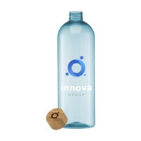 Blue Sea Bottle drikkeflaske 750 ml med 1-farvet logotryk