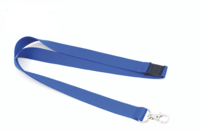 Keyhanger,  uden logo, 10 mm, nakkesikring - frit farvevalg