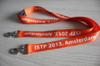 Keyhanger, 25 mm, med logo, med 2 kroge og nakkesikring - eget design
