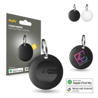 Aqiila Tagbird - find mine nøgler - vandtæt nøglering inkl. fuldfarvet logo - til alle smartphones