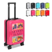 Trolley - kabinekuffert 18" inklusiv stort digitaltryk