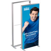 MT Light Box 100 x 250 cm m. 2 stk. banner